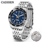 CADISEN NEW Mechanical Wristwatch For Men Automatic Watch Men Japan MIYOTA 8215 Ceramic Bezel 10Bar Waterproof Mens Watches