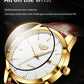 LIGE Fashion Brown Leather Watch Men Military Sports Men's Quartz Wristwatches Casual Waterproof Chronograph Relogios Masculino