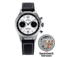 Sugess 40mm Men Army Watch 1963 Pilot Mechanical Panda Wristwatches Sapphire Air Force Chronograph Original ST1901 Movement Gift