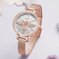 MEGIR Fashion Women Ladies Bracelet Quartz Female Watches Rose Steel Mesh Women Dress Diamond Wristwatch Clock Montre Femme