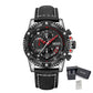 MEGIR Men Watches Luxury Brand Quartz Wristwatch Waterproof Leather Strap Military Sports Clock Chronograph Reloj Hombre 2130