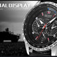 MEGIR Men's Original Sport Watches Leather Strap Quartz Military Waterproof Wristwatch Male Clock Reloj Hombre 1010
