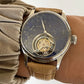 Merkur 100% Tourbillon Watch Men High Frequency 28800 Sapphire Business Watch For Men Mechanical Wristwatches Relogio Masculino