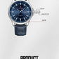 NAVIFORCE Luxury Brand Watch Alloy Case Leather Band Men Watches Quartz Sports Wristwatch Male Calendar Clock Gift reloj hombre
