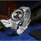 San Martin New Chronograph VK64 Quartz Watch Original Design 39.5mm Men Sports Business Dress Watches Waterproof 100m SN0116