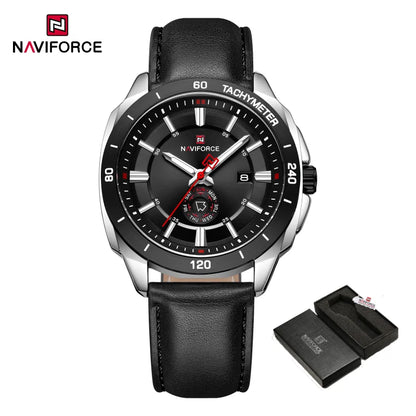 Relogo Masculino NAVIFORCE Business Watch Men Outdoor Casual 3ATM Waterproof Man Wristwatches Top Brand Luxury Boy GIft Watches
