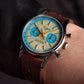 Sugess Pilot Watch with Seagull Movement Swanneck Wristwatch Mechanical Chronograph Sappire Crystal Military Limited Racing 1963