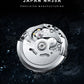 CADISEN New Luminous Men Mechanical Wristwatches Ceramic Bezel Sapphire Glass NYLON Band Automatic Watch Men Relogio Masculino