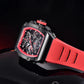 2026 PAGANI DESIGN New 40MM Bucket shaped Hollow Leisure Fashion Men's Quartz Watch Sapphire Glass Quartz Watch Clock