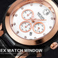 MEGIR Luxury Women Bracelet Watches Fashion Quartz Sport Ladies Wristwatch Leather Dress Clock Chronograph Reloj Hombre 2042