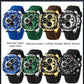 Fashion SADNA New 5105 Student Quartz Electronic Watch Sports Multifunctional Waterproof LED Men's Electronic Watch 2025
