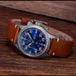 Baltany 39mm Military Chronograph Watch Man S5045 Sapphire Crystal 10ATM Stainless Steel VK67 Calendar Retro Quartz Wristwatches