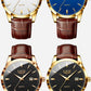 LIGE Fashion Brown Leather Watch Men Military Sports Men's Quartz Wristwatches Casual Waterproof Chronograph Relogios Masculino