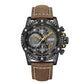 MEGIR Men Watches Luxury Brand Quartz Wristwatch Waterproof Leather Strap Military Sports Clock Chronograph Reloj Hombre 2130