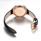 MEGIR Fashion Women Watches Luxury Diamond Leather Ladies Bracelet Female Quartz Wristwatches Dress Clock Relogio Feminino 7029