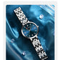 CURREN Luxury Women's Rhinestones Dial Quartz Watch Stainless Steel Band Stylish Elegant Ladies Wristwatches