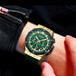 CURREN Luxury Brand High Quality Chronograph Luminous Watches for Men Silicone Strap Casual Sports Waterproof Quartz Wristwatch