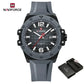 NAVIFORCE Brand 2025 Fashion Men's Watch Sport Military Calendar Quartz Wristwatches Male Luminous 5ATM Waterproof Male Clock