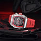 2026 PAGANI DESIGN New 40MM Bucket shaped Hollow Leisure Fashion Men's Quartz Watch Sapphire Glass Quartz Watch Clock