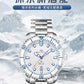 Seagull Ocean Series Pro Men Diving Watch Ice Wing Snow Region 300M Waterproof Luminous Calendar 43.5mm Sapphire Metal Strap1212