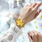 LIGE Fashion Waterproof Watch Women Creative Women's Bracelet Watches Top Brand Luxury Sport Quartz Chronograph Relógio Feminino