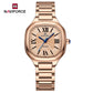 NAVIFORCE Women's Casual Watch Stainless Steel Bracelet Fashion Business Waterproof Quartz Wristwatches Ladies' Relogio Feminino