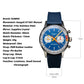 Sugess Pilot Watch with Seagull Movement Swanneck Wristwatch Mechanical Chronograph Sappire Crystal Military Limited Racing 1963