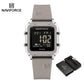 NAVIFORCE Watch for Women Multifunction Digital Luxury Watches Auto Time Date Week Display Silicone Strap Waterproof Girl clock