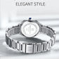 NAVIFORCE Women's Casual Watch Stainless Steel Bracelet Fashion Business Waterproof Quartz Wristwatches Ladies' Relogio Feminino