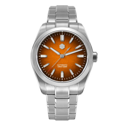 San Martin 39mm Chinese Style 3D "Fu" Hundred Blessings Dial Miyota 9039 Men Automatic Mechanical Watch Original Design SN0144