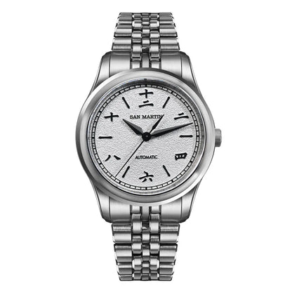 San Martin New 39mm Gada Watch MOP Sparkle Dial Chinese Style Original Design Miyota 90S5 Men Dress Automatic Mechanical SN0144