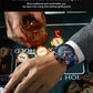 CURREN New Stylish Men's Watches Big Face 48mm Chronograph Dial Sport Quartz Wristwatches Luminous Hands Auto Date