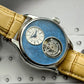 Merkur 100% Tourbillon Watch Men's Natural Stone Dial Sapphire Watch For Men Mechanical Wristwatches Relogio Masculino