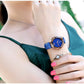 MEGIR Fashion Watch for Women Luxury Leather Casual Simple Quartz Wristwatch Waterproof Ladies Dress Clock Relogio Feminino 4208