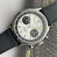 PIERRE PAULIN Retro 70‘s Vintage Panda Style Chronograph Mechanical Men's Complicated 38MM Small Luxury Classic Wrist Watch
