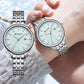 CURREN Simple Dress Wristwatches for Women Elegant Quartz Watch with Luminous Hands Auto Date Waterproof