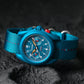 BODERRY Men's Field Watches Titanium Mechanical Chronograph Top Brand Wristwatch 100M Waterproof Clock Military Watch for Men