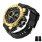 SANDA 6008 Wristwatches Waterproof Swimming Military Watch Men Sports Watches Dual Display Analog Digital LED Electronic Quartz