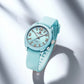 NAVIFORCE Women's Waterproof Watch Fashion Casual Luminous Display Quartz Wristwatch with Silicone Band Reloj Mujer High Quality