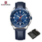 Relogo Masculino NAVIFORCE Business Watch Men Outdoor Casual 3ATM Waterproof Man Wristwatches Top Brand Luxury Boy GIft Watches