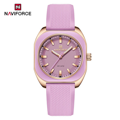 NAVIFORCE Elegant Watch For Women Fashion Quartz Wristwatch Woman Watches Ladies Festival Valentine's Day Gift Clock Reloj Mujer