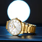 CURREN Casual Quartz Watches Men Luxury Brand Stainless Steel Band Simple Business Quartz Wristwatches