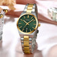 CURREN Fashion Luxury Brand Women's Watches New Simple Quartz Wristwatch with Stainless Steel Bracelet Luminous Hands