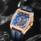 MEGIR Fashion Men Watch Chronograph Luxury Waterproof Military Wristwatch Leather Sport Quartz Date Week Clock Reloj Hombre 2204