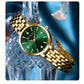 CURREN Luxury Women's Rhinestones Dial Quartz Watch Stainless Steel Band Stylish Elegant Ladies Wristwatches