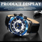 MEGIR Luxury Casual Men Watches Fashion Sports Military Wristwatch Calendar Luminous Quartz Chronograph Clock Montre Homme 2118
