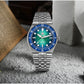 San Martin 40mm Men's Luxury Diver Watch Miyota 9015 Enamel Sunburst Dial Automatic Mechanical Wristwatch Waterproof 200m SN0148