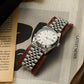 Baltany S4102 Business Man Automatic Mechanical Wristwatch 36mm Linen Dial Engine Turned Bezel NH35 Luxury Dress Watch For Man