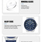 CURREN Fashion Minimalist Men's Watch with Date Display Casual Silicone Strap Quartz Wristwatches Luminous