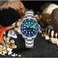 San Martin 2026 Men Diver Watch 38mm Wave Texture Dial Miyota 90S5 Automatic Mechanical Luxury Wristwatch Waterproof 200m SN0126